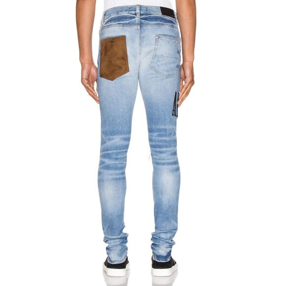 AMIRI Grunge Patch Distressed Jean-sz 33 (Waist 31) - Picture 2 of 16